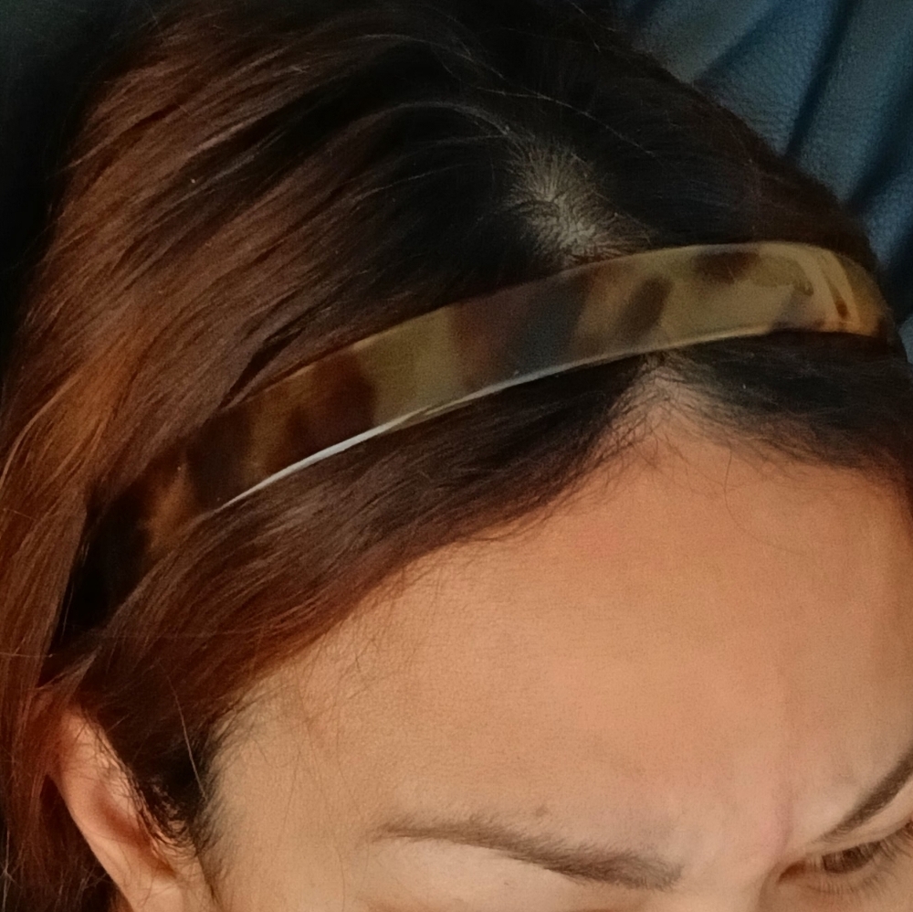 Headband Carey Tortoise Shell Authentic Hand Made